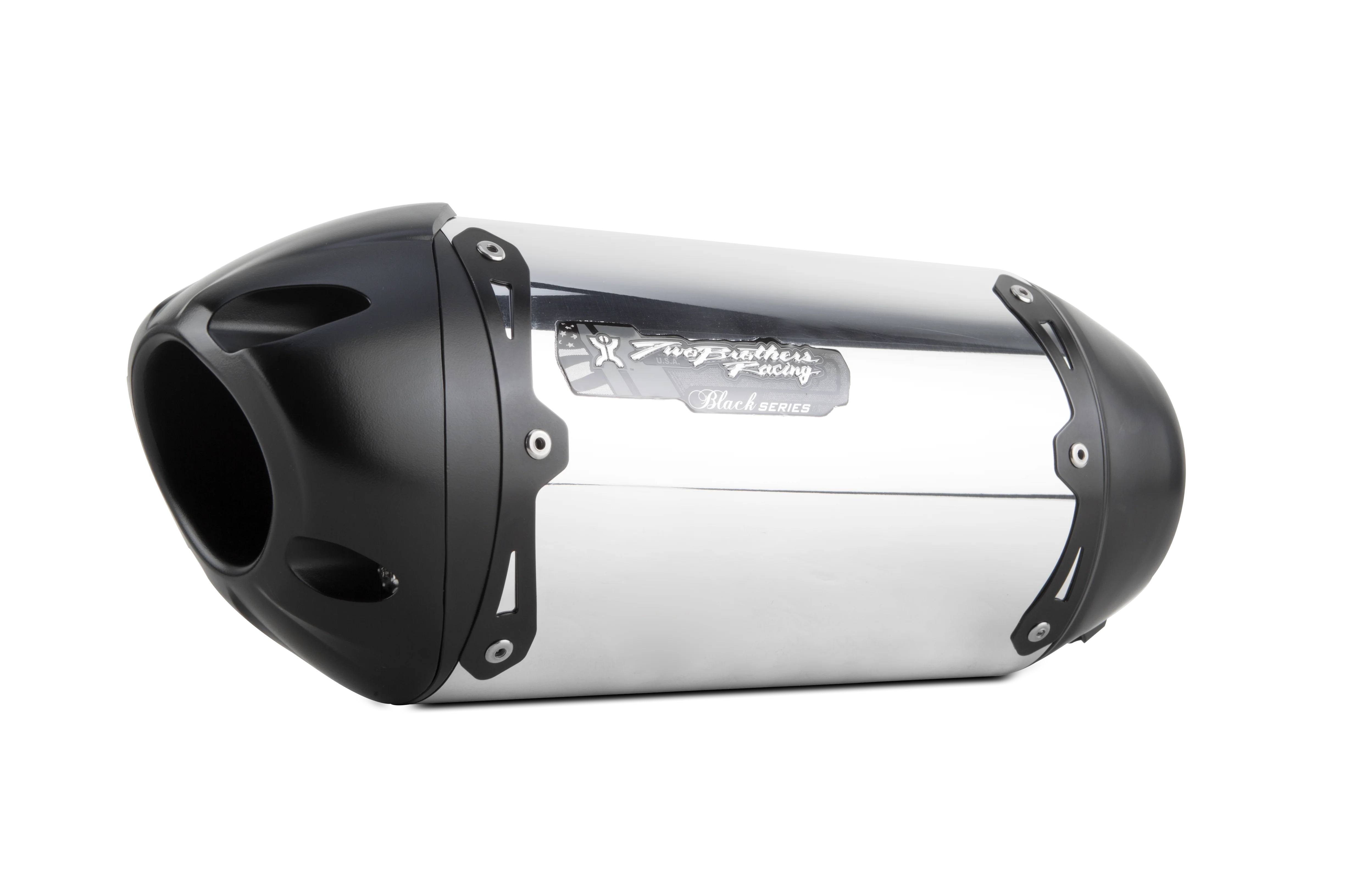 Kawasaki Concourse 14 (2008-2019) S1R Black Series Aluminum Slip-On - Part Number 005-1920406-S1B