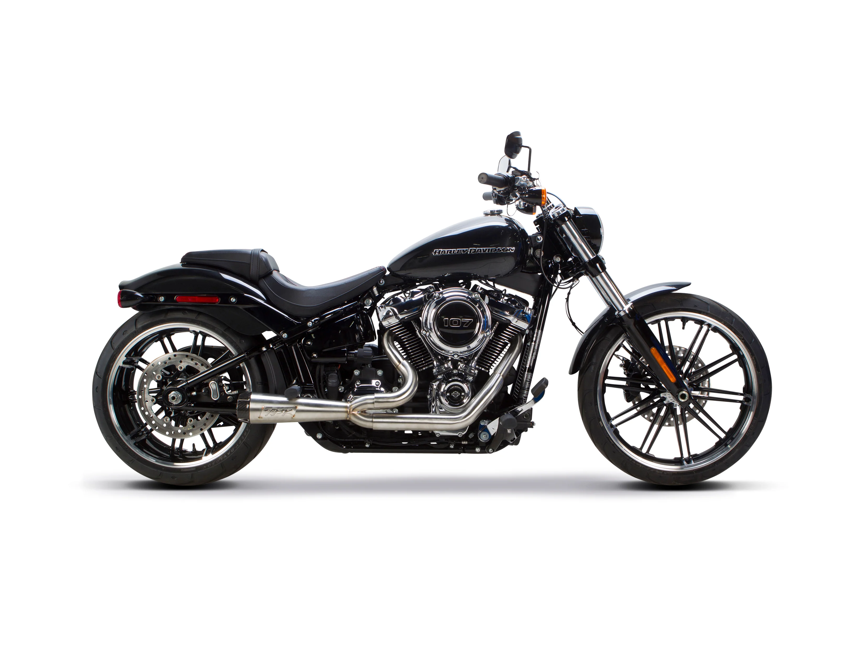 Harley Davidson Softail FXDR/Fatboy/Breakout (2018+) Comp-S 2-into-1 Stainless Steel - Part Number 005-4980199 - Image 2