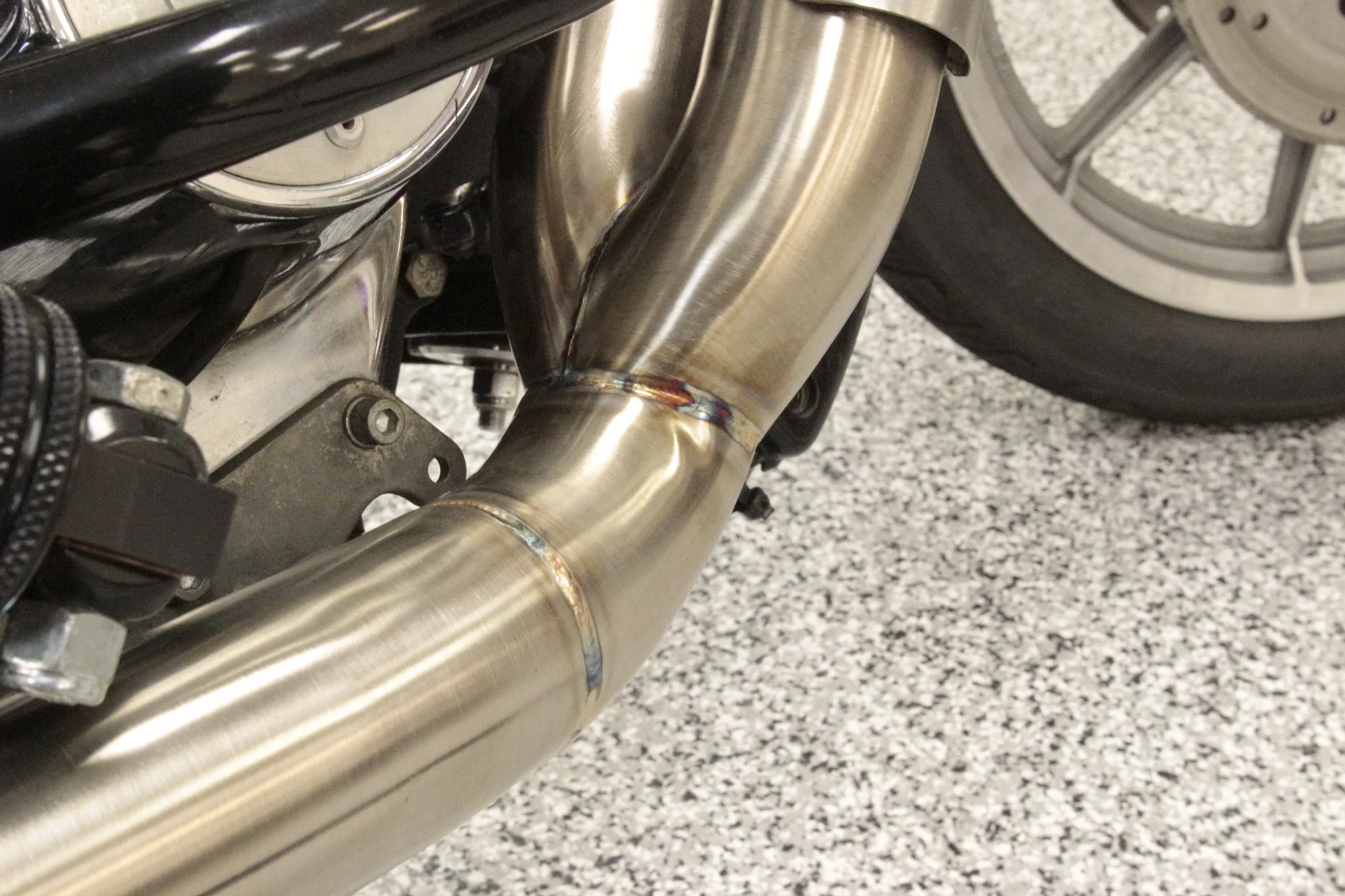 Harley Davidson FXR Comp-S 2-into-1 Full Exhaust System (1987-1994) - Image 5