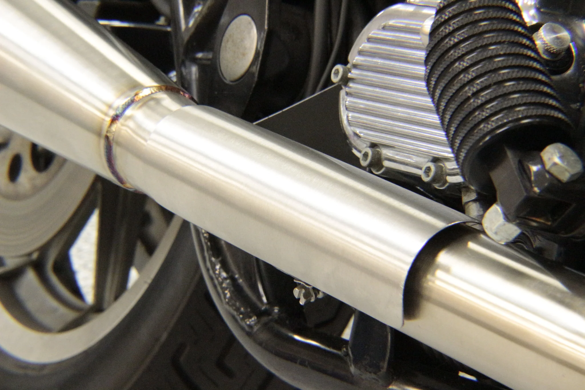 Harley Davidson FXR Comp-S 2-into-1 Full Exhaust System (1987-1994) - Image 6