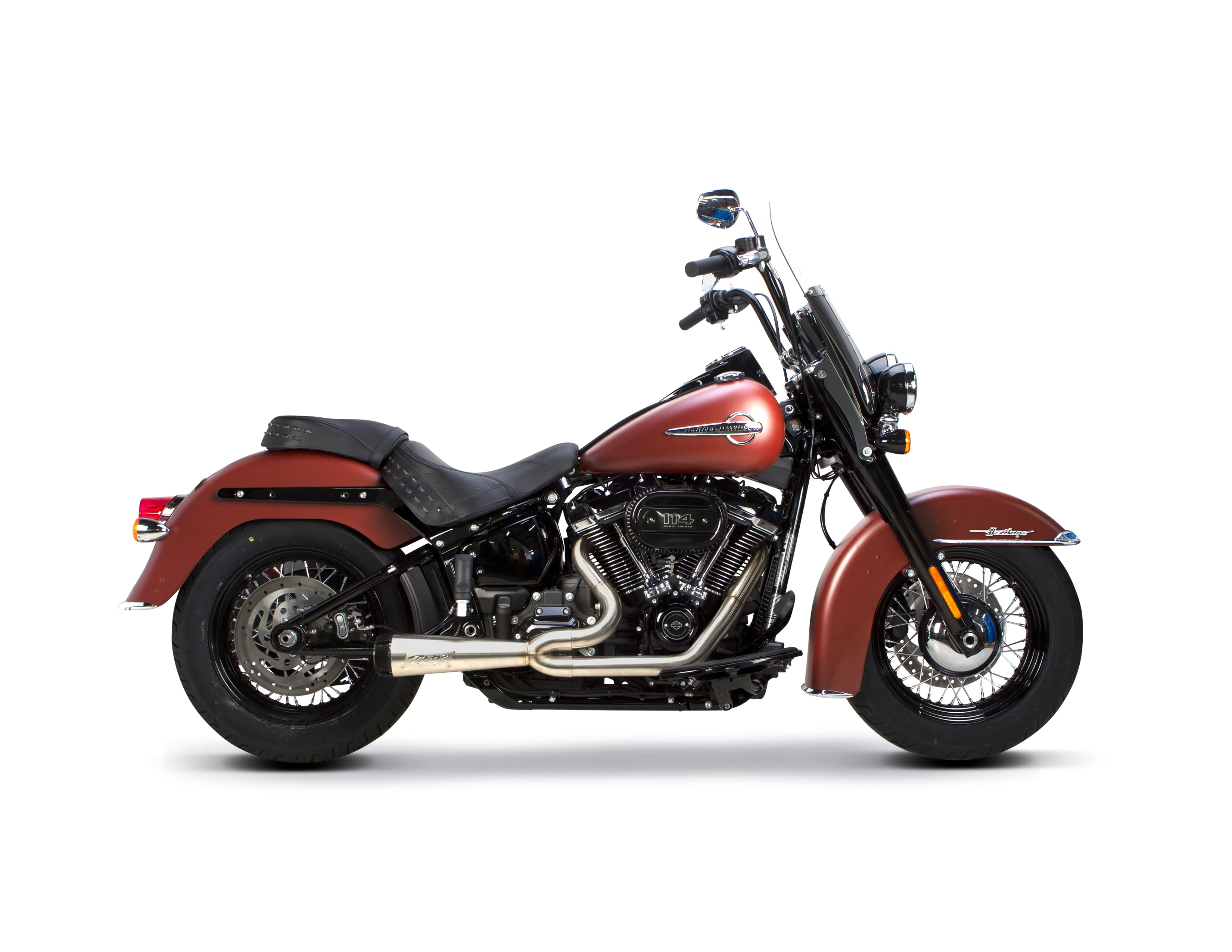 Harley Davidson Softail (2018+) Comp-S 2-into-1 Ceramic Black - Part Number 005-4960199-B - Image 4