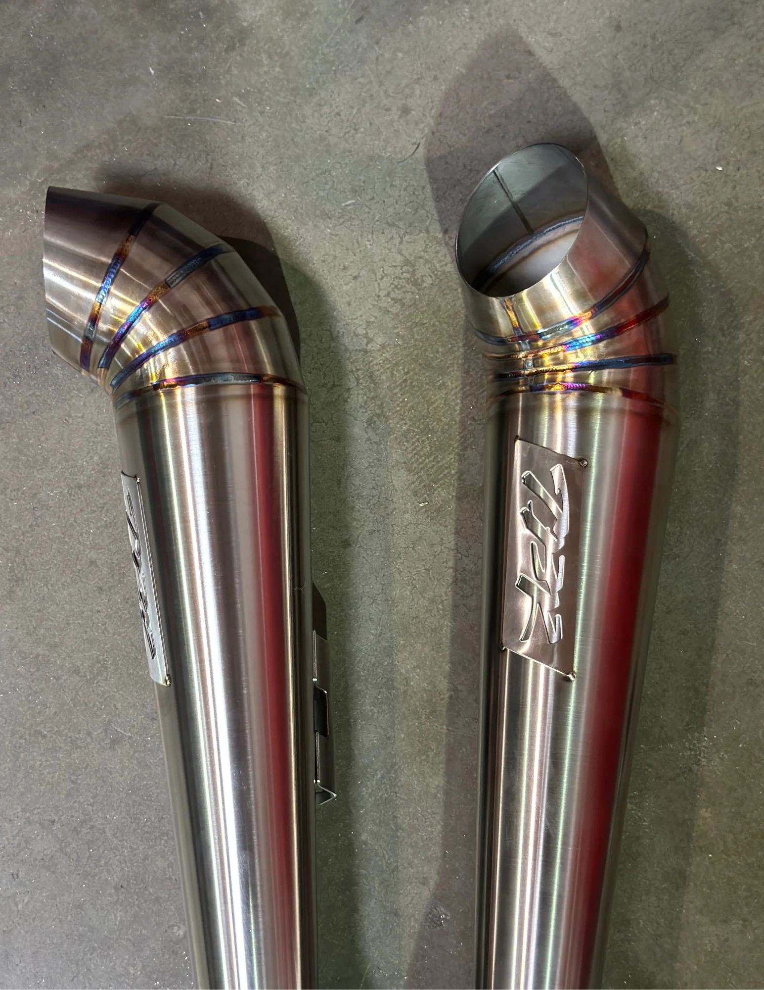 Harley Davidson Softail (2025+) Apex Shorty Turnout 2-into-1 Stainless Steel - Part Number 005-5620199 - Image 4
