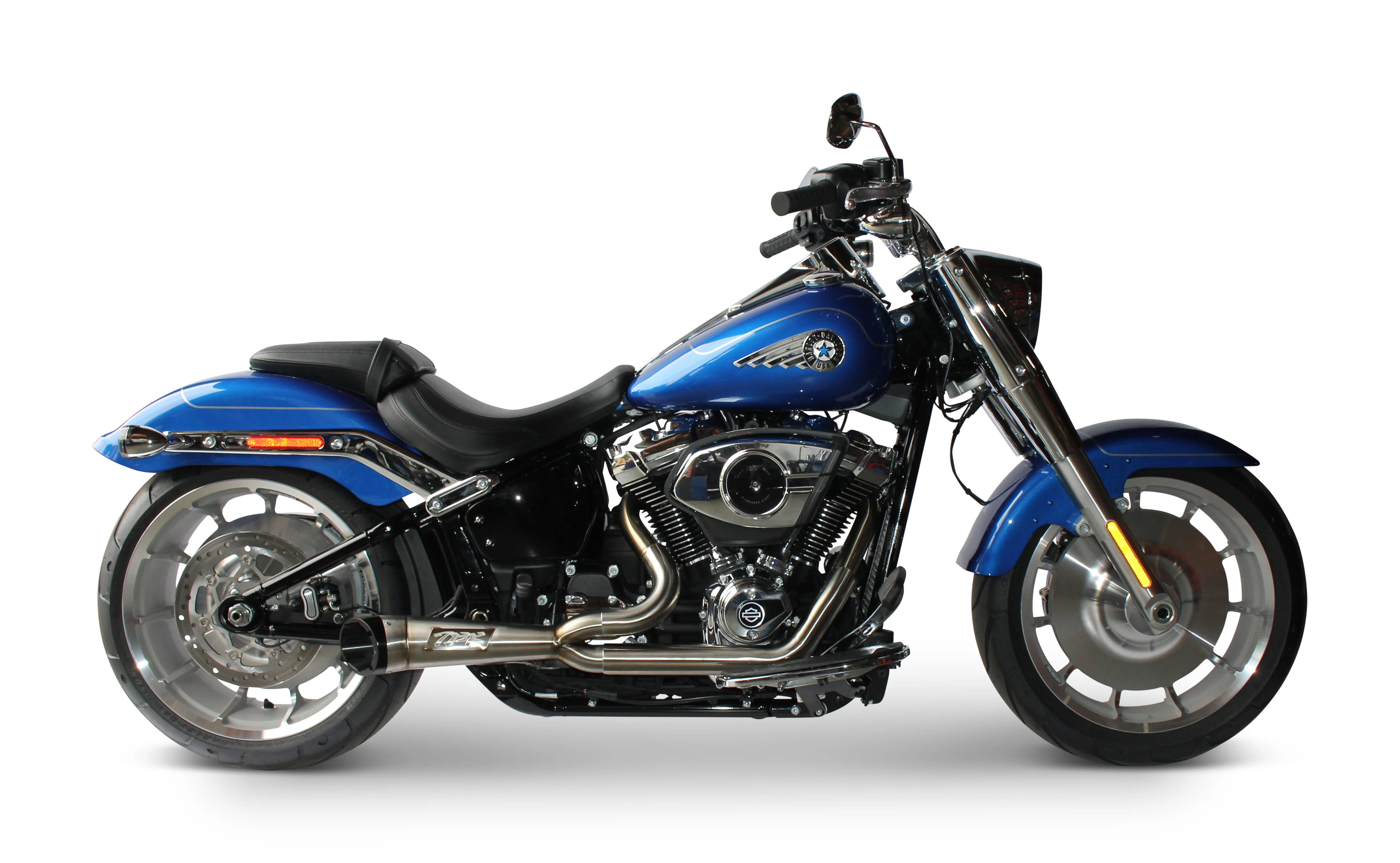 Harley Davidson Softail 2-into-1 Full Exhaust System (2025+) - Image 6