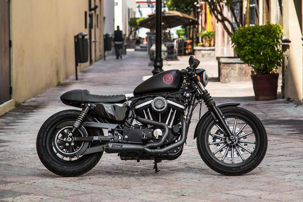 Harley Davidson Sportster (2014-2022) Comp-S 2-into-1 Ceramic Black Exhaust System - Part Number 005-4580199-B - Image 4