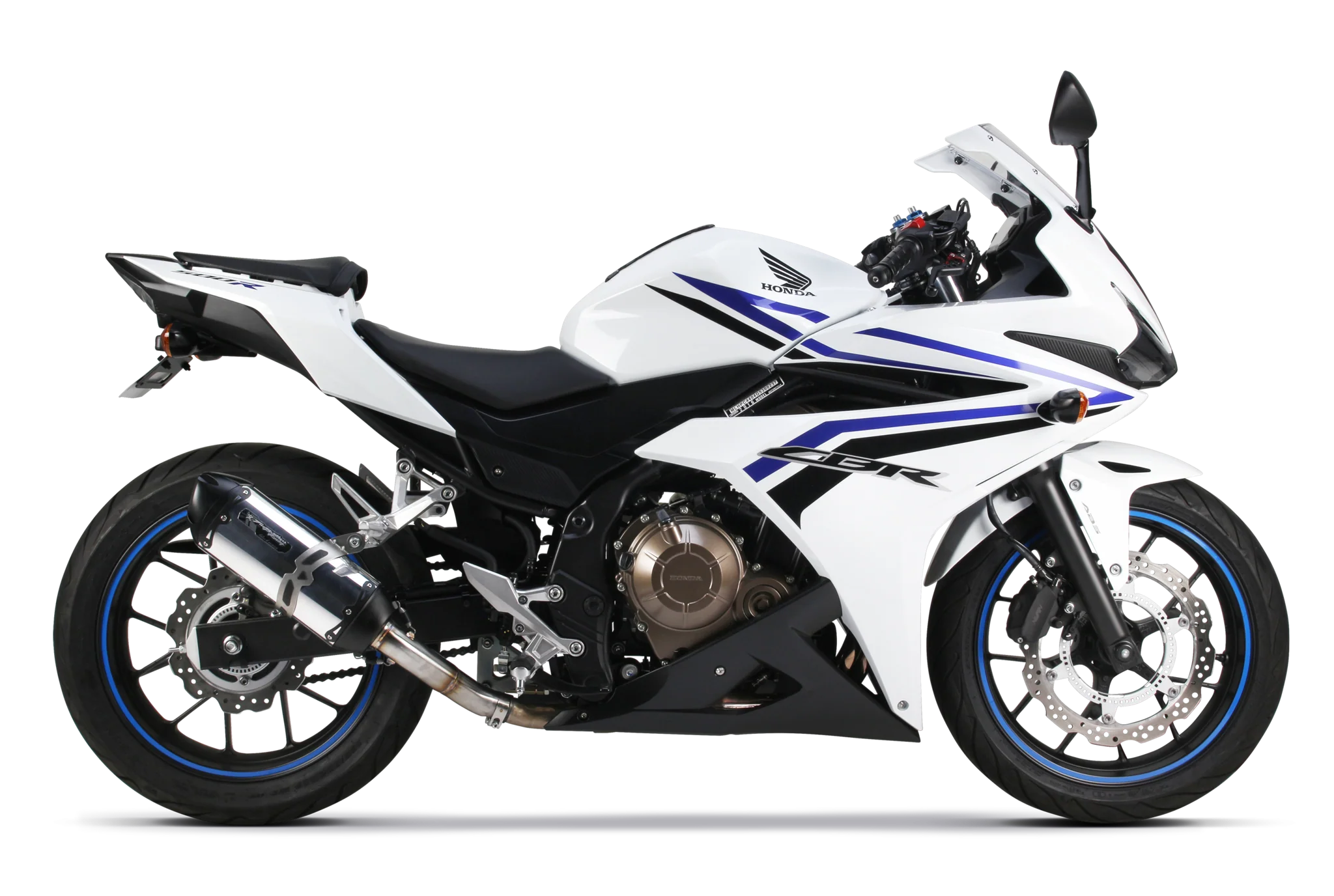 Honda CBR500R (2016-2020) S1R Black Series Aluminum Full System - Part Number 005-4470106-S1B - Image 2