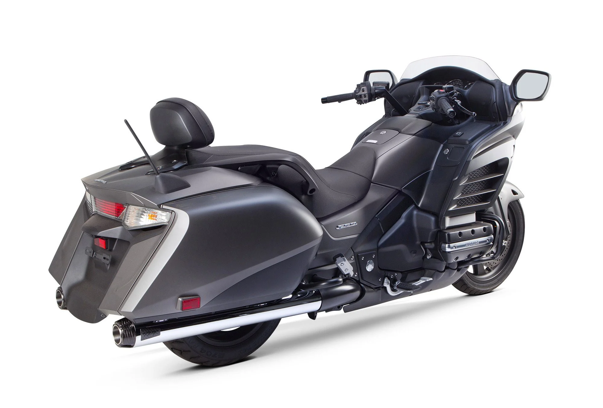 Honda Gold Wing F6B/GL1800 (2013-2017) Comp Black Slip-On - Part Number 005-4150499D-B - Image 3