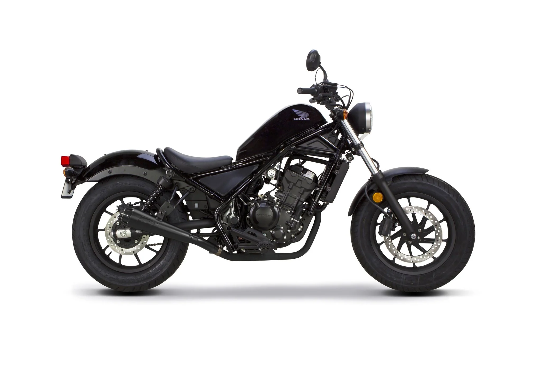 Honda REBEL 300 / 500 (2017+) Ceramic Black Comp-S Slip On - Part Number 005-4830499-B - Image 2