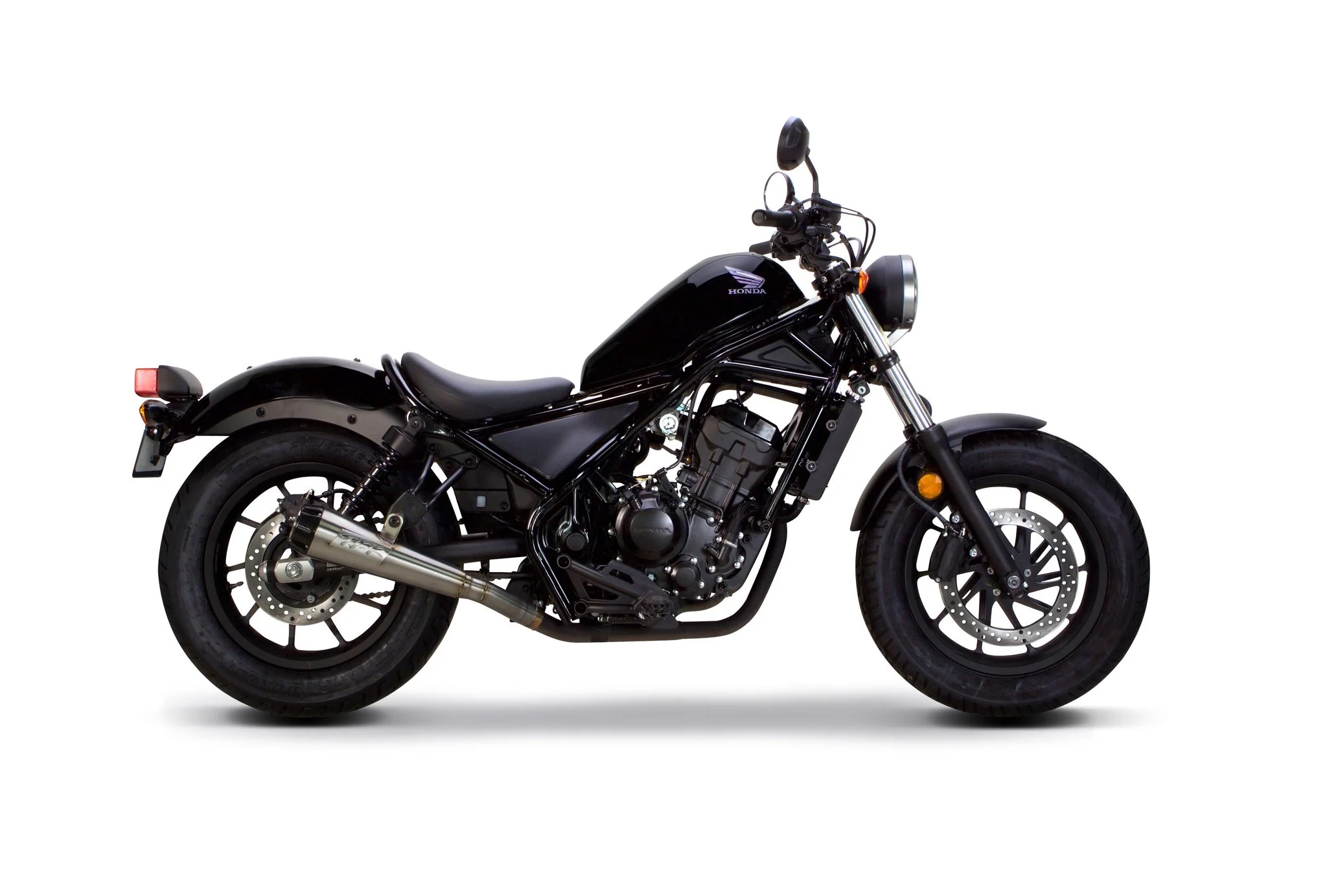 Honda REBEL 300 / 500 (2017+) Stainless Steel Comp-S Slip On - Part Number 005-4830499 - Image 2
