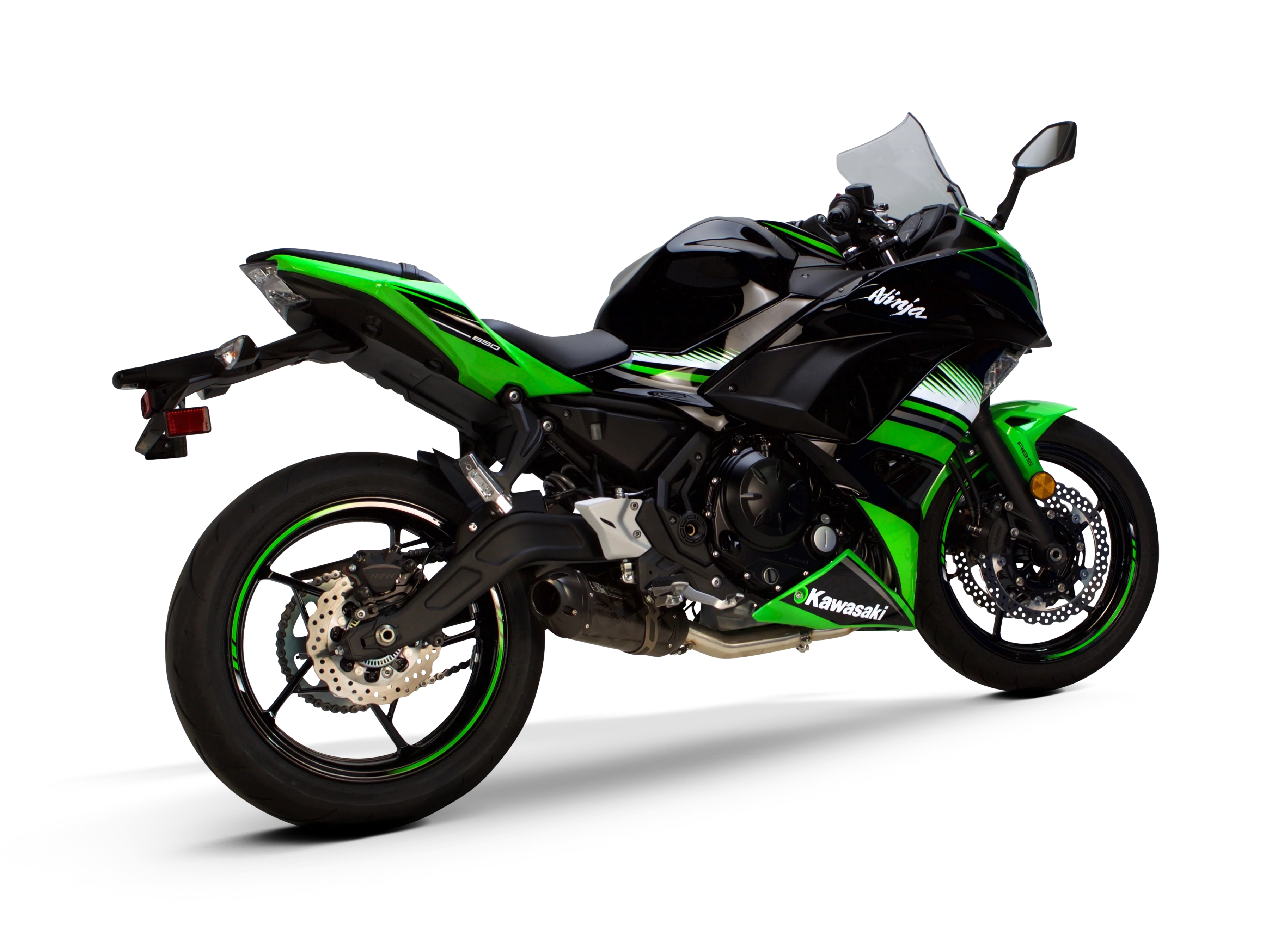 Kawasaki Ninja 650 (2017-2025) S1R 3K Black Carbon Full System - Part Number 005-4630105-S1B - Image 3
