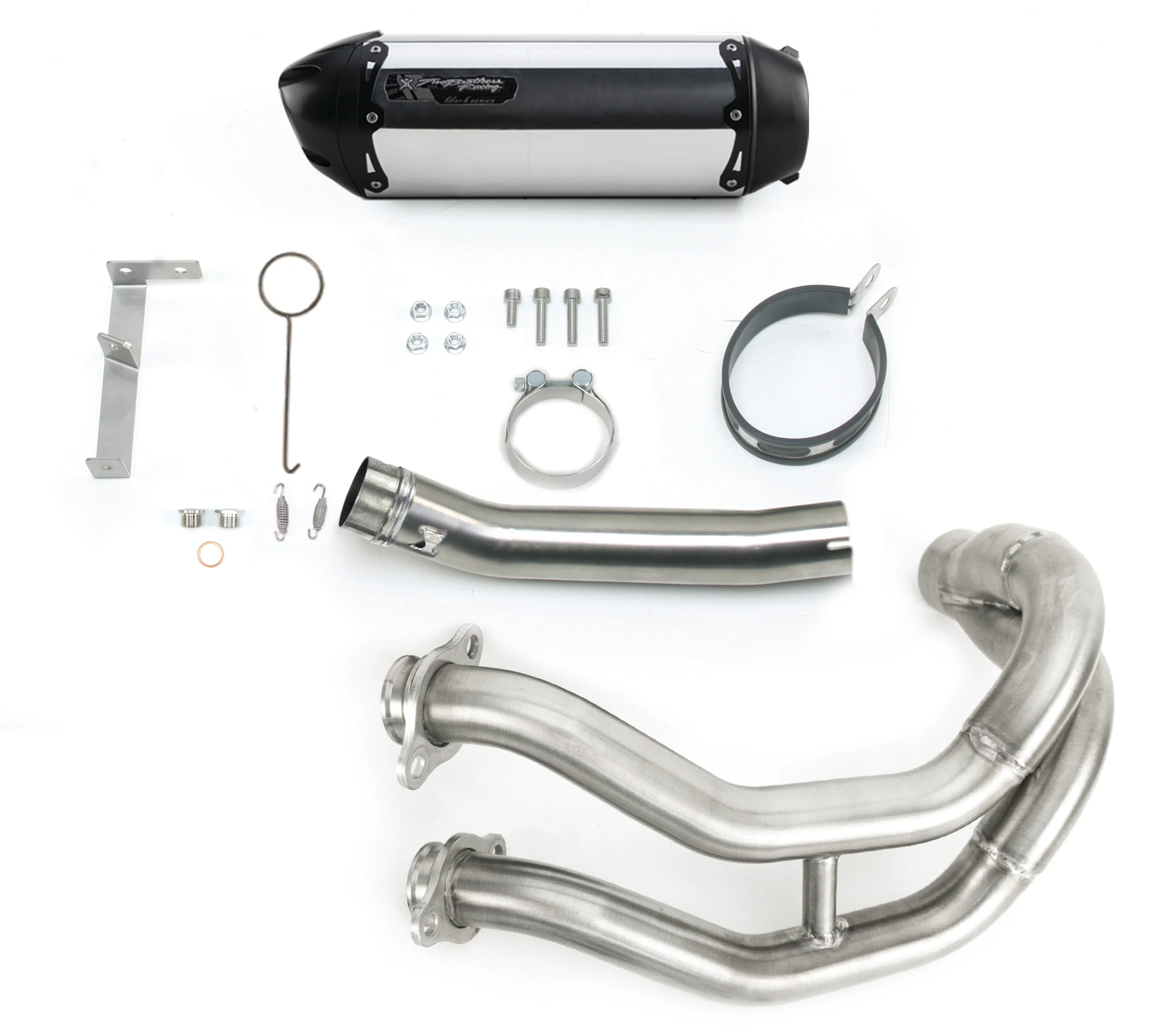 Kawasaki Ninja 650/R (2012-2016) S1R Black Aluminum Full System - Part Number 005-3180106V-B - Image 2