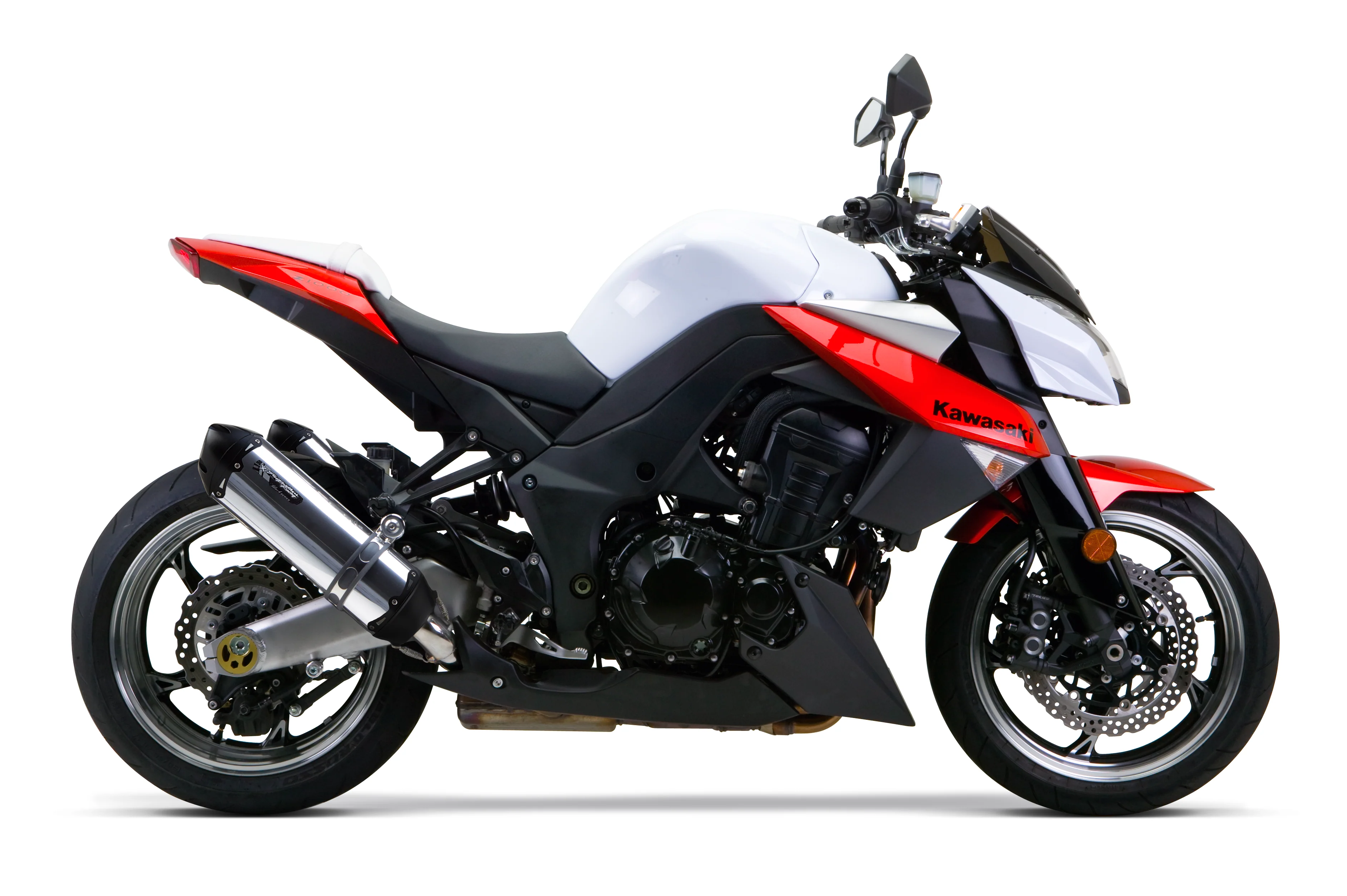 Kawasaki Z-1000 (2010-2016) Dual S1R Black Aluminum Slip-On - Part Number 005-2720406-S1B - Image 2