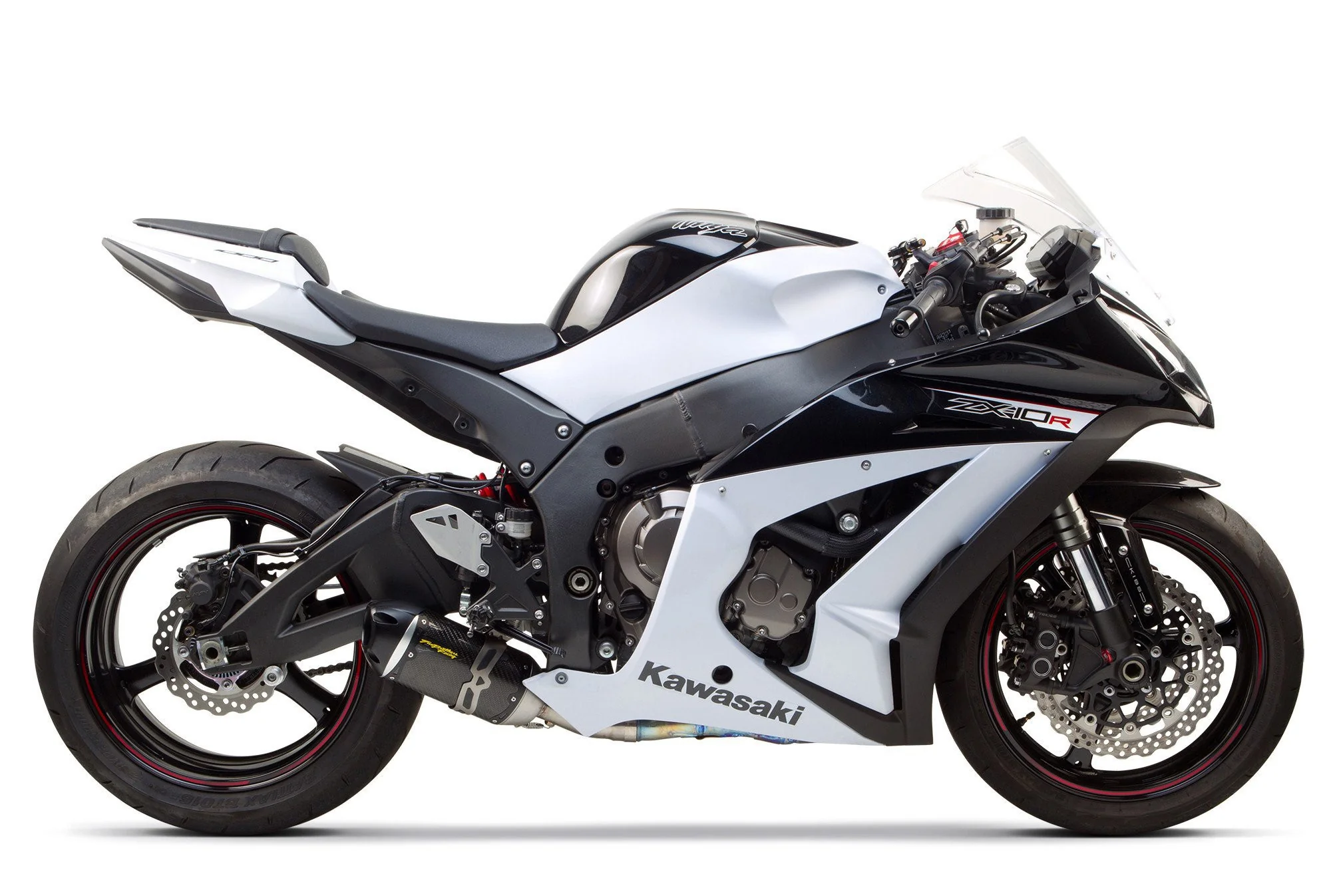 Kawasaki ZX-10R (2011-2015) Shorty S1R Standard Carbon Slip-On - Part Number 005-3910405-S1 - Image 2