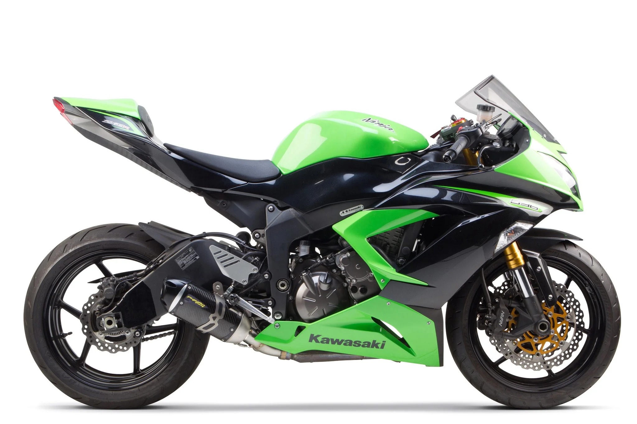 Kawasaki ZX-636R/6RR (2009-22) S1R Standard Carbon Slip-On - Part Number 005-3860405-S1 - Image 2