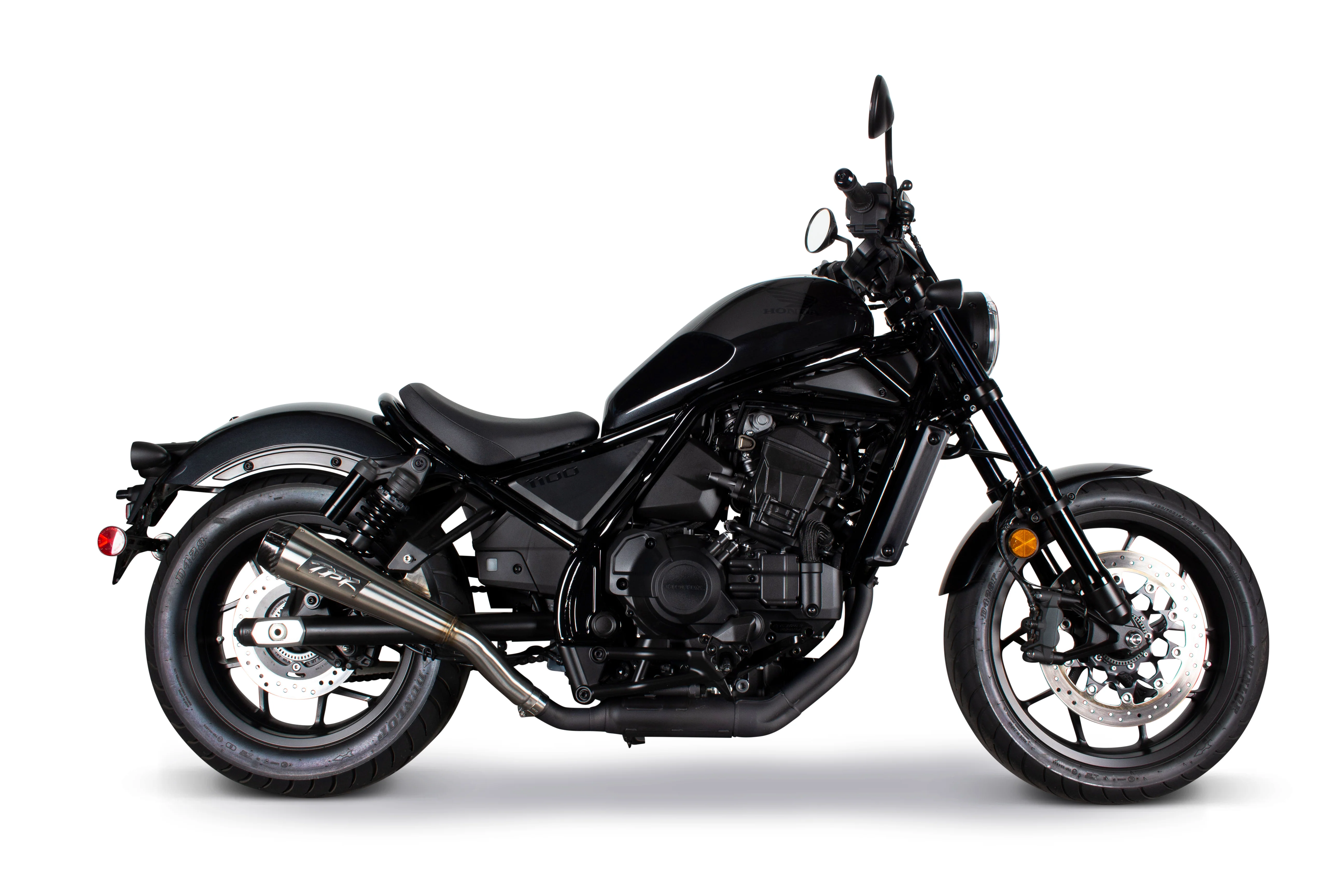 Honda Rebel 1100 (2021+) High-Mount Stainless Steel Comp-S Slip On - Part Number 005-5260499