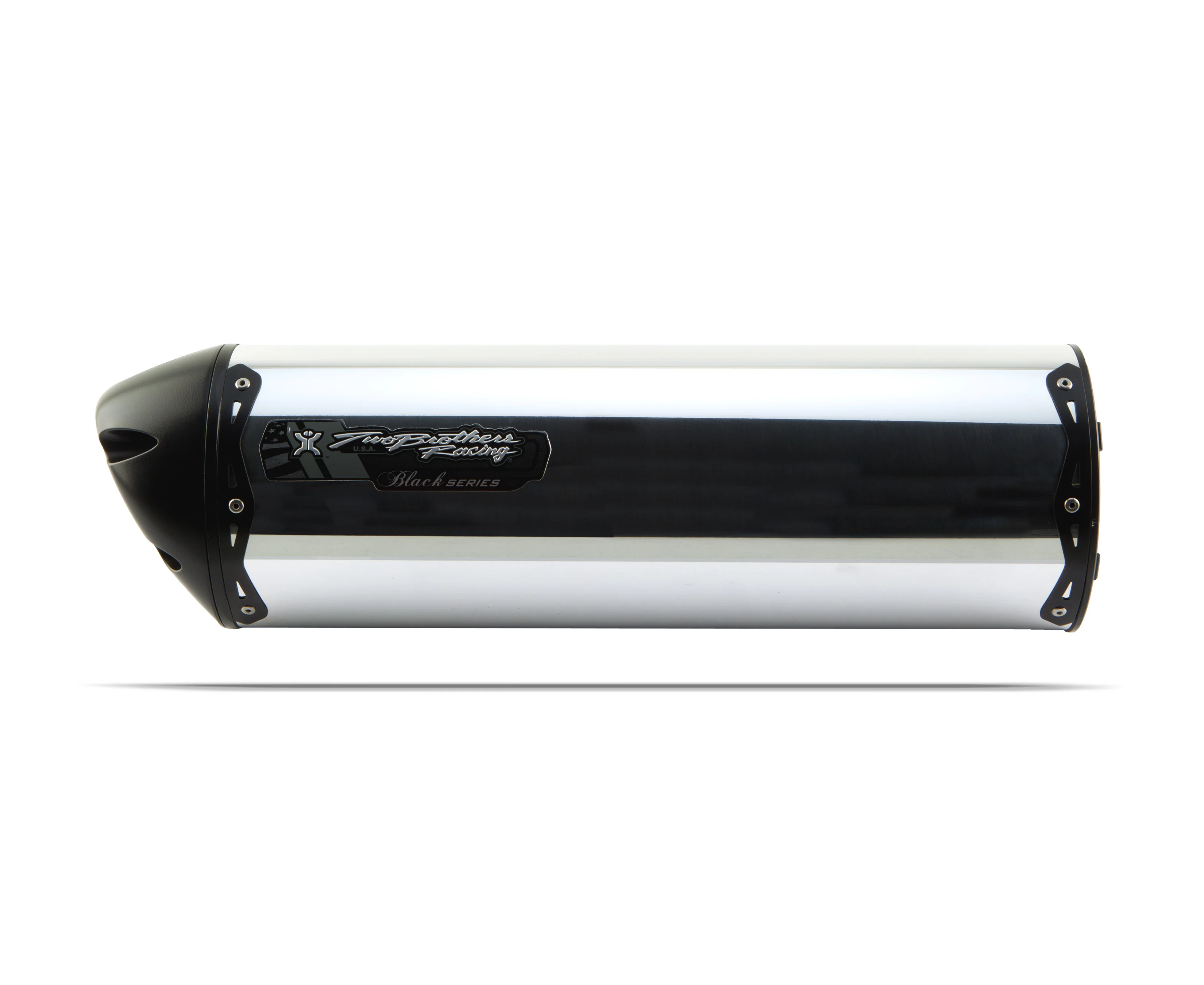 Suzuki GSX-R1000 (2012-2016) M2 Black Aluminum Slip-On - Part Number 005-3210406-S1B