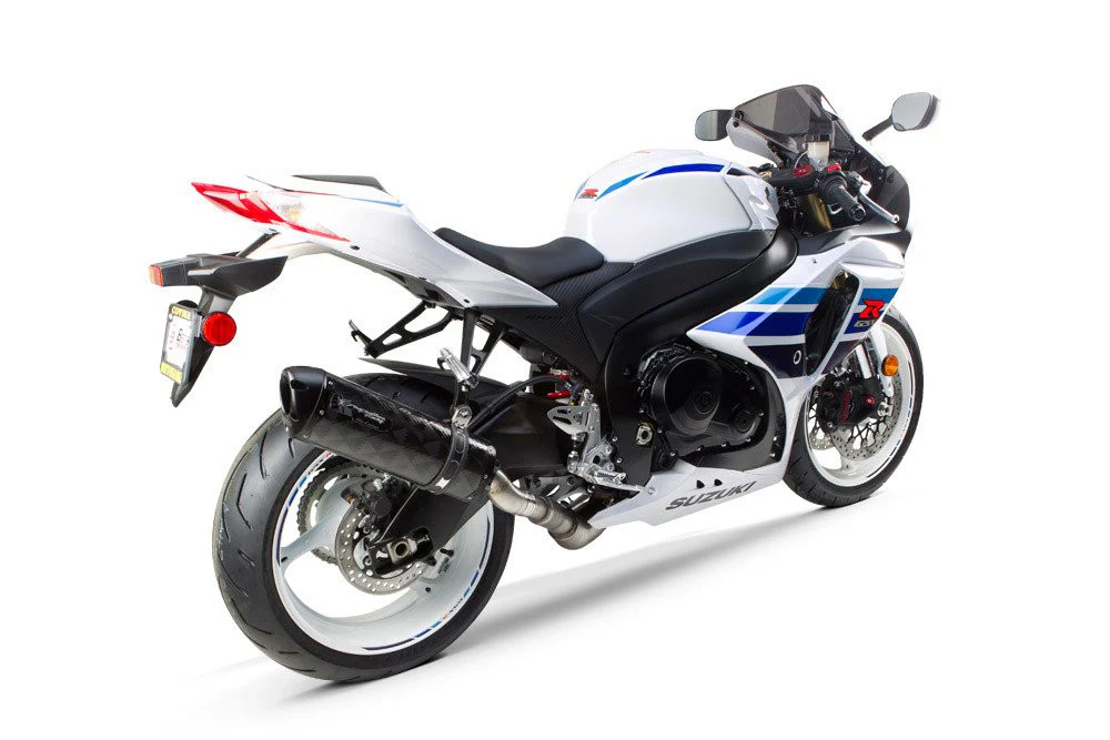 Suzuki GSX-R1000 (2012-2016) M2 Black Aluminum Slip-On - Part Number 005-3210406-S1B - Image 3