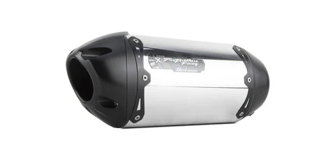 Suzuki Hayabusa (2008-2020) Dual S1R Black Aluminum Slip-On - Part Number 005-1930406DS1B