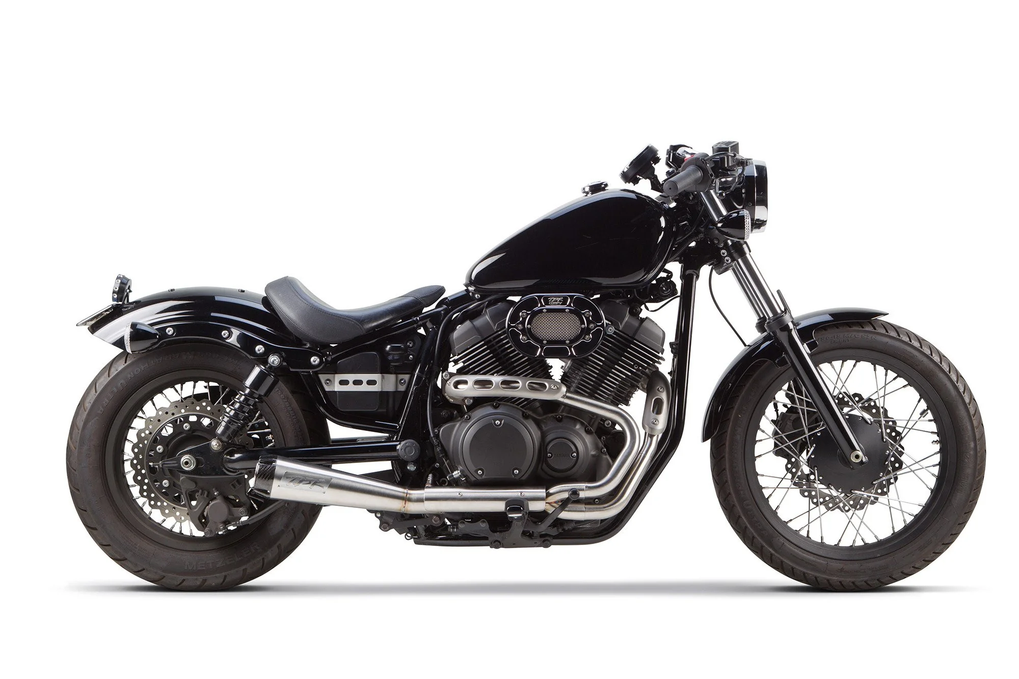 Yamaha Bolt / SCR 950 (2014+) Comp-S 2-into-1 Stainless Full System Exhaust - Part Number 005-3690199 - Image 2