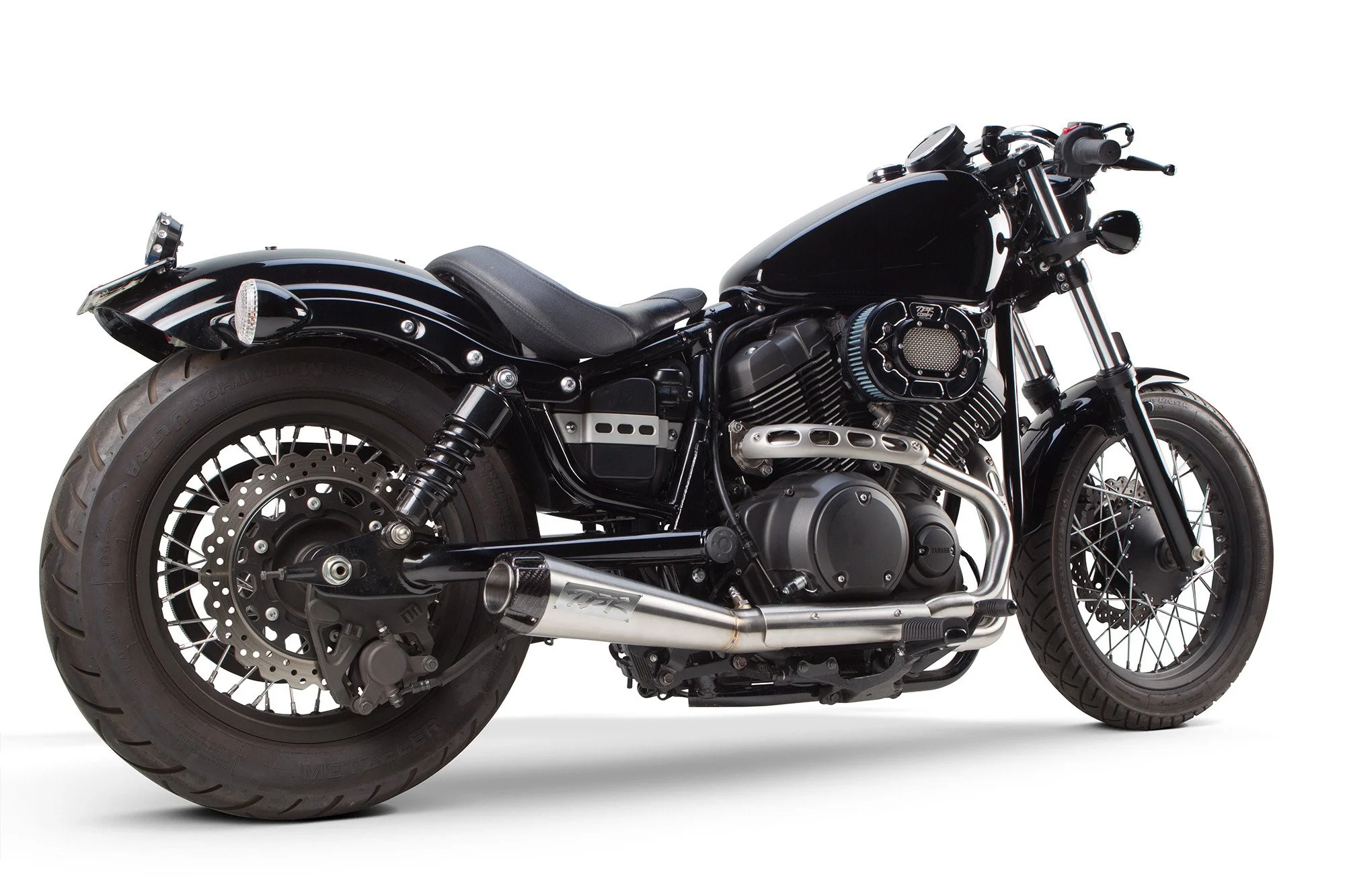 Yamaha Bolt / SCR 950 (2014+) Comp-S 2-into-1 Stainless Full System Exhaust - Part Number 005-3690199 - Image 3