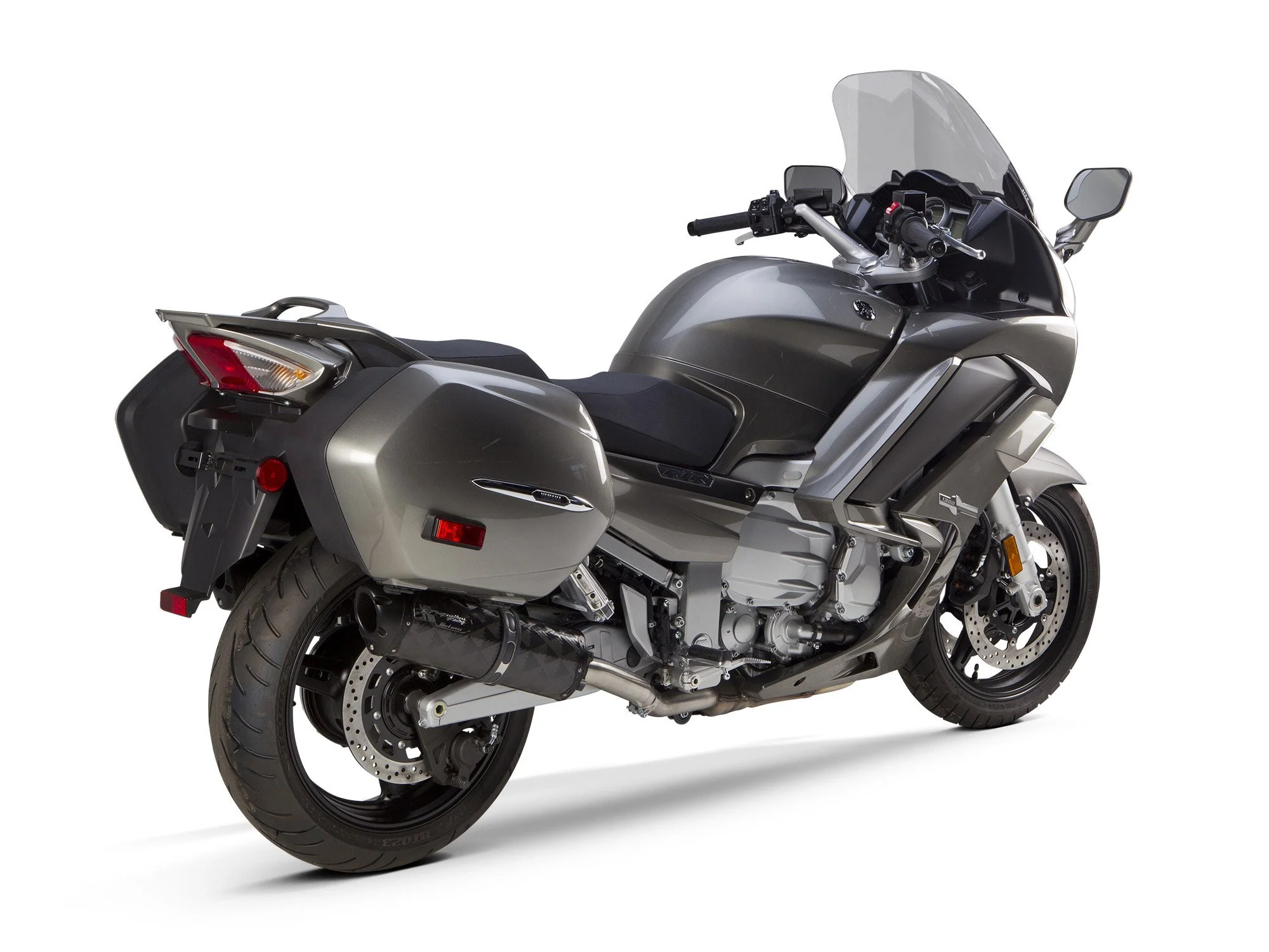 Yamaha FJR1300 (2006-2022) M2 Dual Black Titanium Slip-On - Part Number 005-1560408DM-B - Image 3