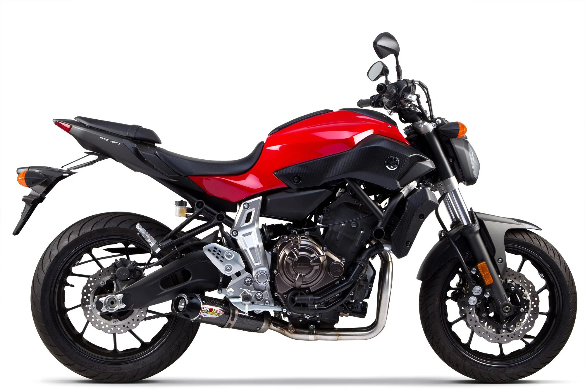 Yamaha FZ/MT07/XSR700 (2015-2025) S1R Standard Carbon Full System - Part Number 005-4070105-S1 - Image 2
