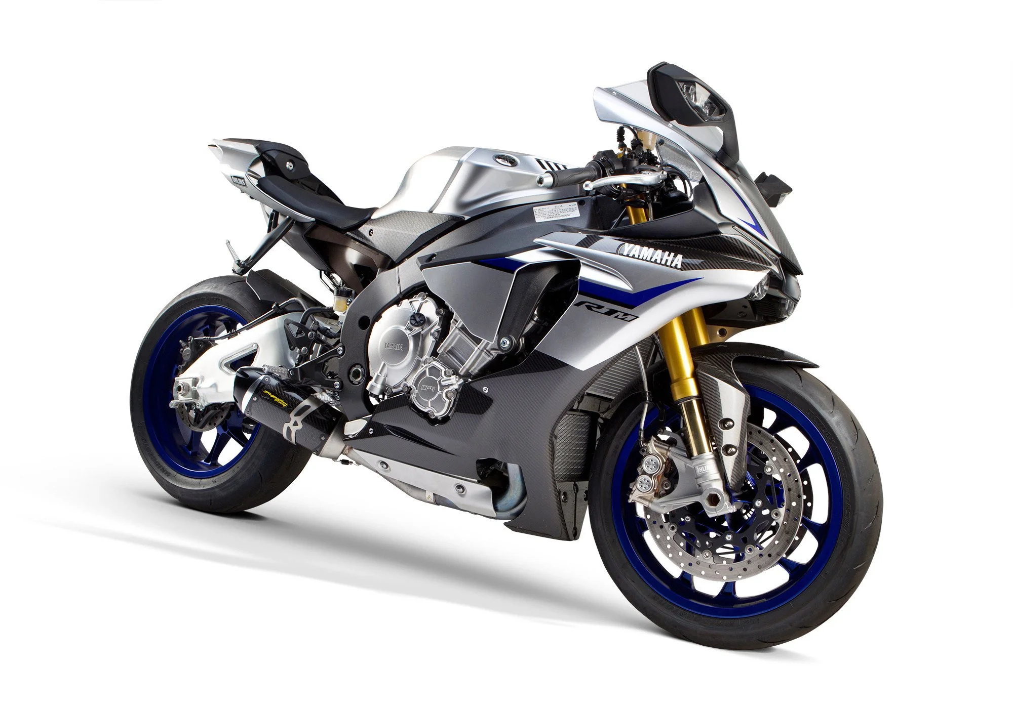 Yamaha R1 (2015-2025) S1R 3K Black Carbon Cat-Delete Slip-On - Part Number 005-4260405-S1B - Image 3