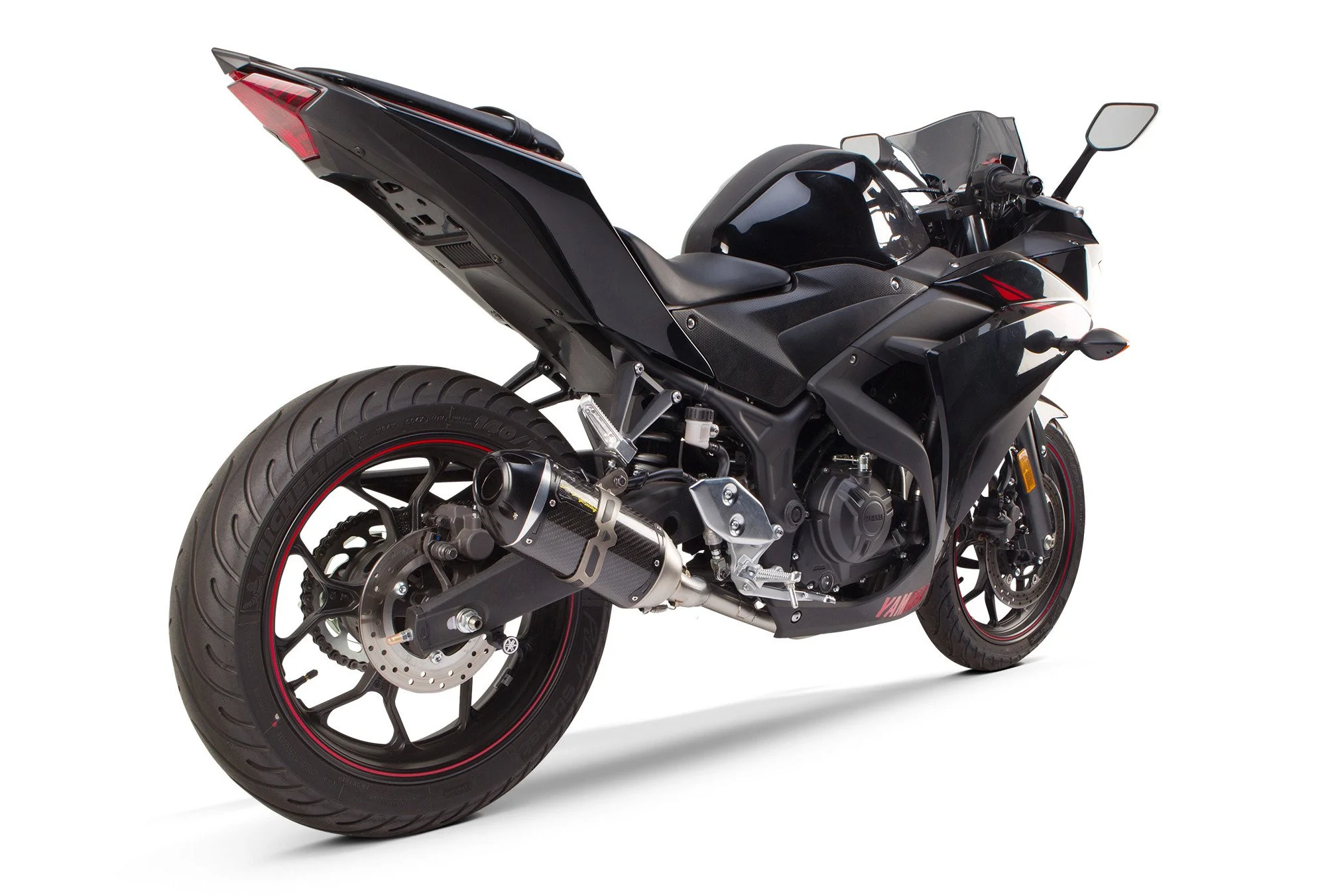 Yamaha R3 (2015-2024) S1R Black Aluminum Full System - Part Number 005-4160106-S1B - Image 4